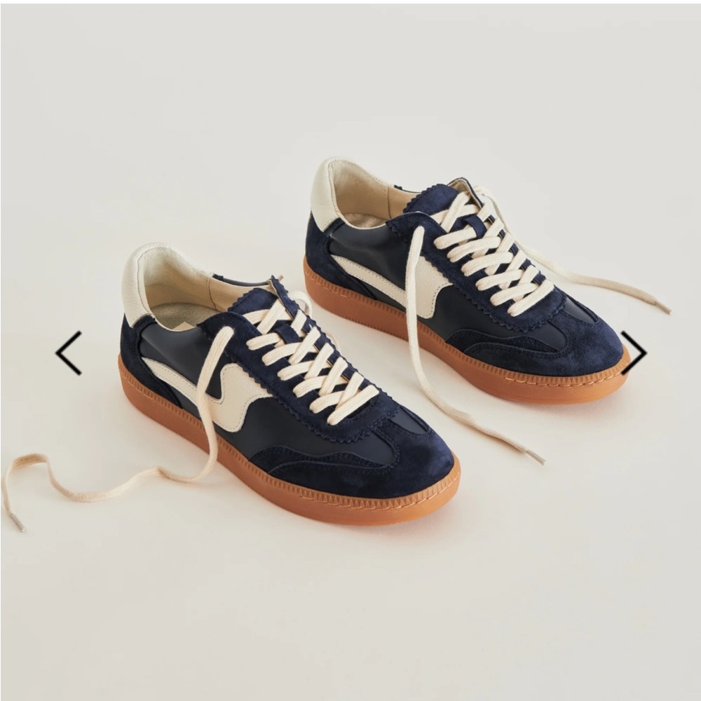 Dolce Vita Notice Sneakers in Navy Suede